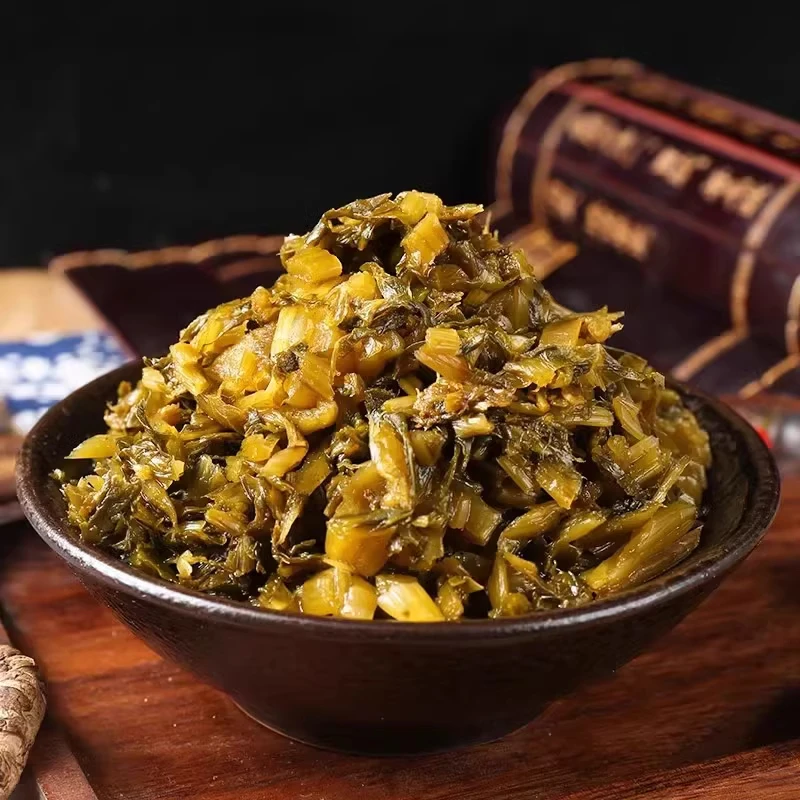 【小曾专属】安徽霍邱老腊菜手工腌制雪里蕻咸菜老坛酸菜下饭菜腌菜