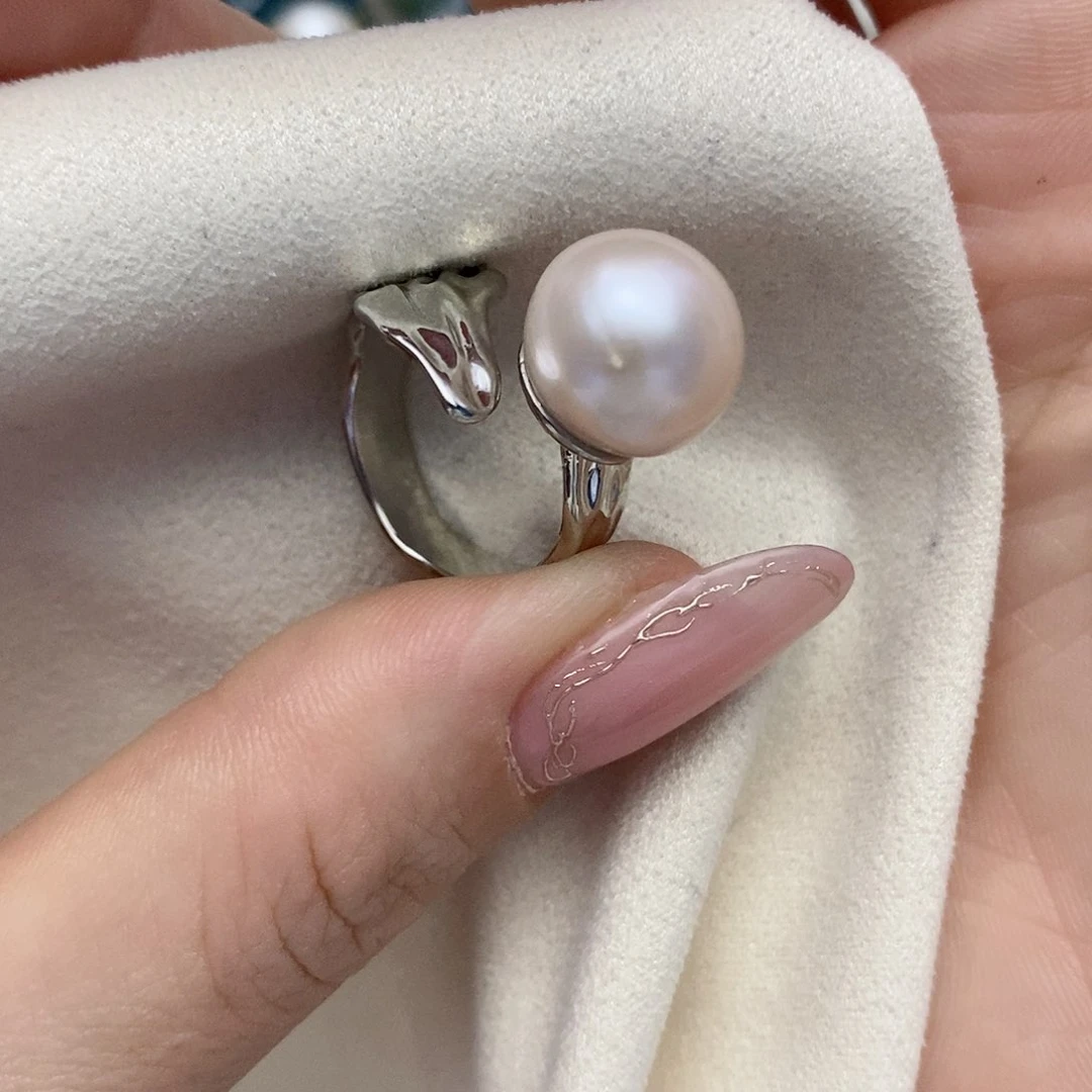 【闪购商品】淡水珍珠戒指合金13