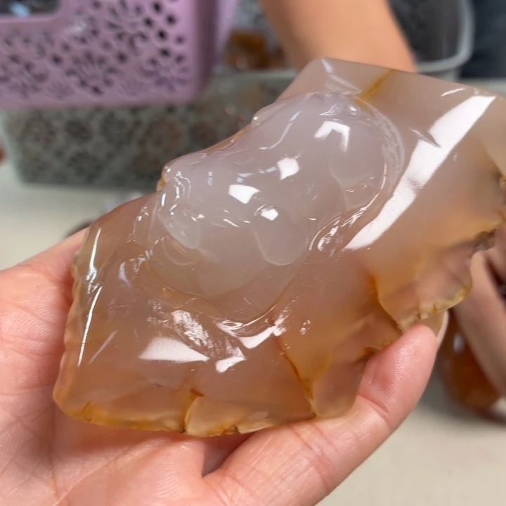 玛瑙/玉髓未镶嵌吊坠(不含链)