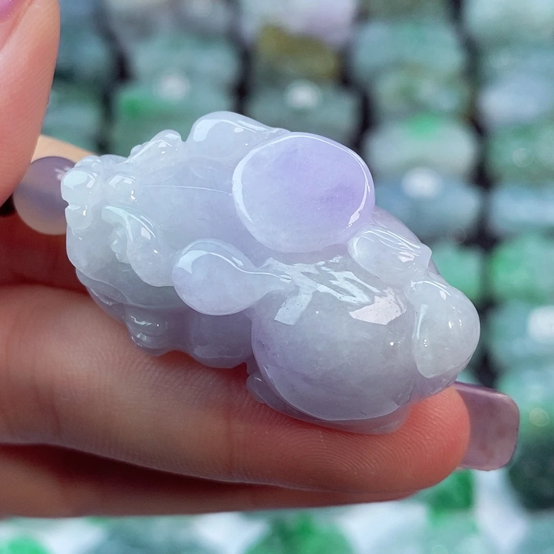 颈饰未镶嵌翡翠天然