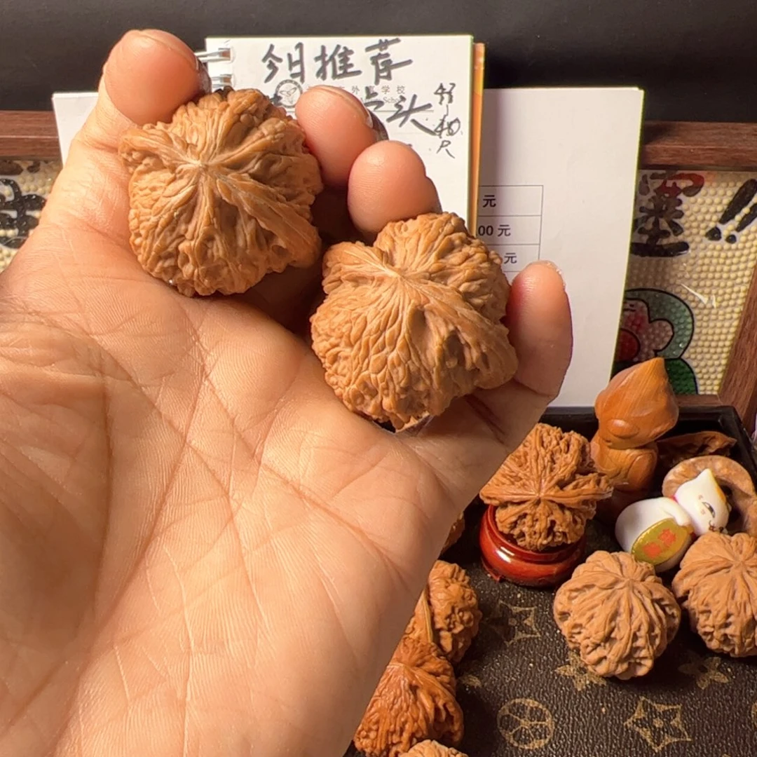 吊坠文玩核桃磨盘38