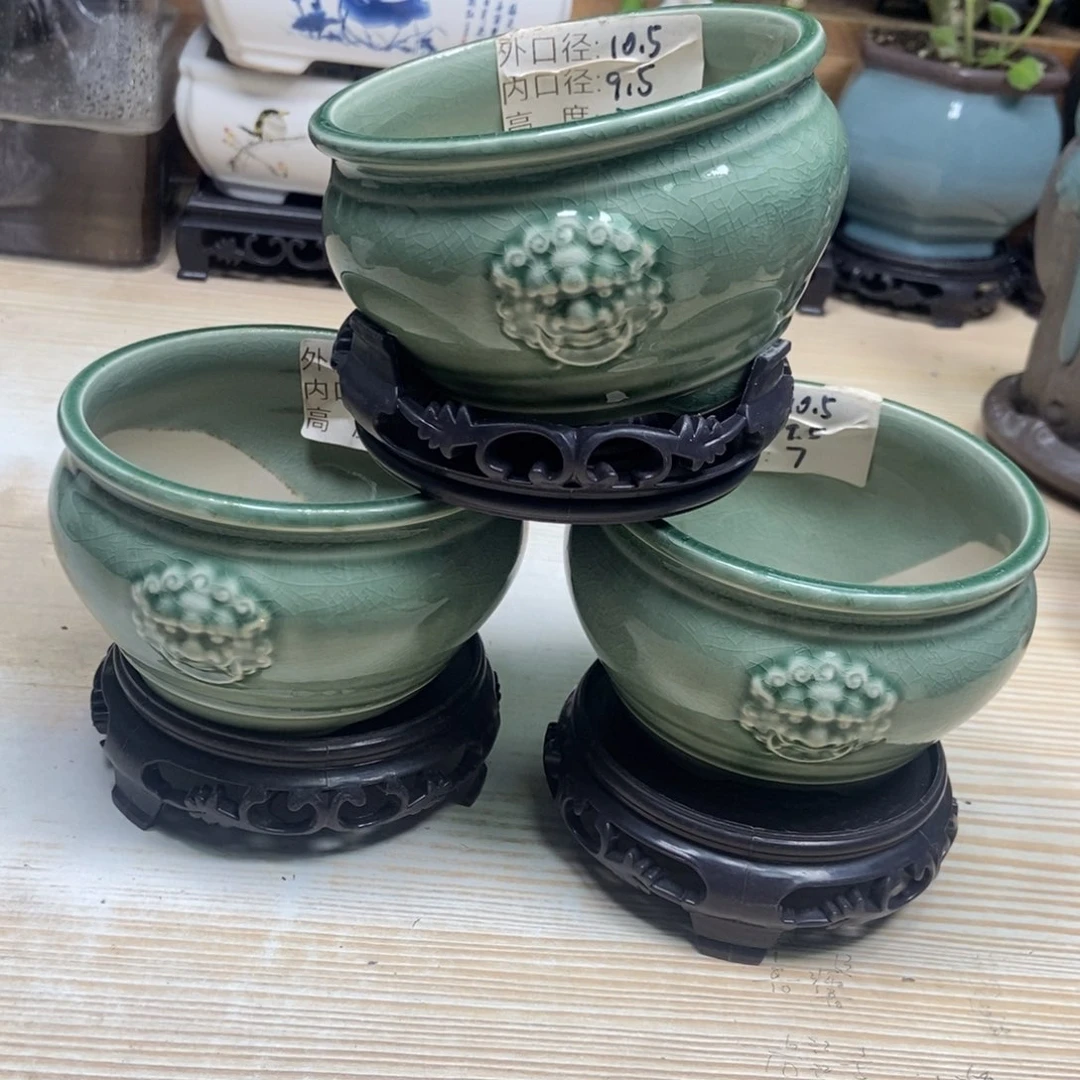 瓷片陶瓷花盆陶瓷艺术
