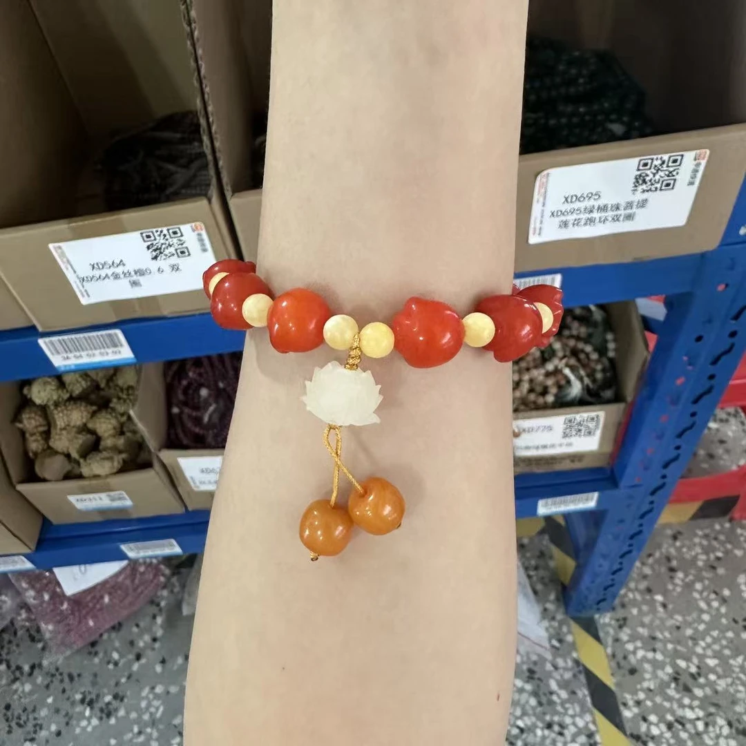 菩提莲花挂饰单圈手串MK838