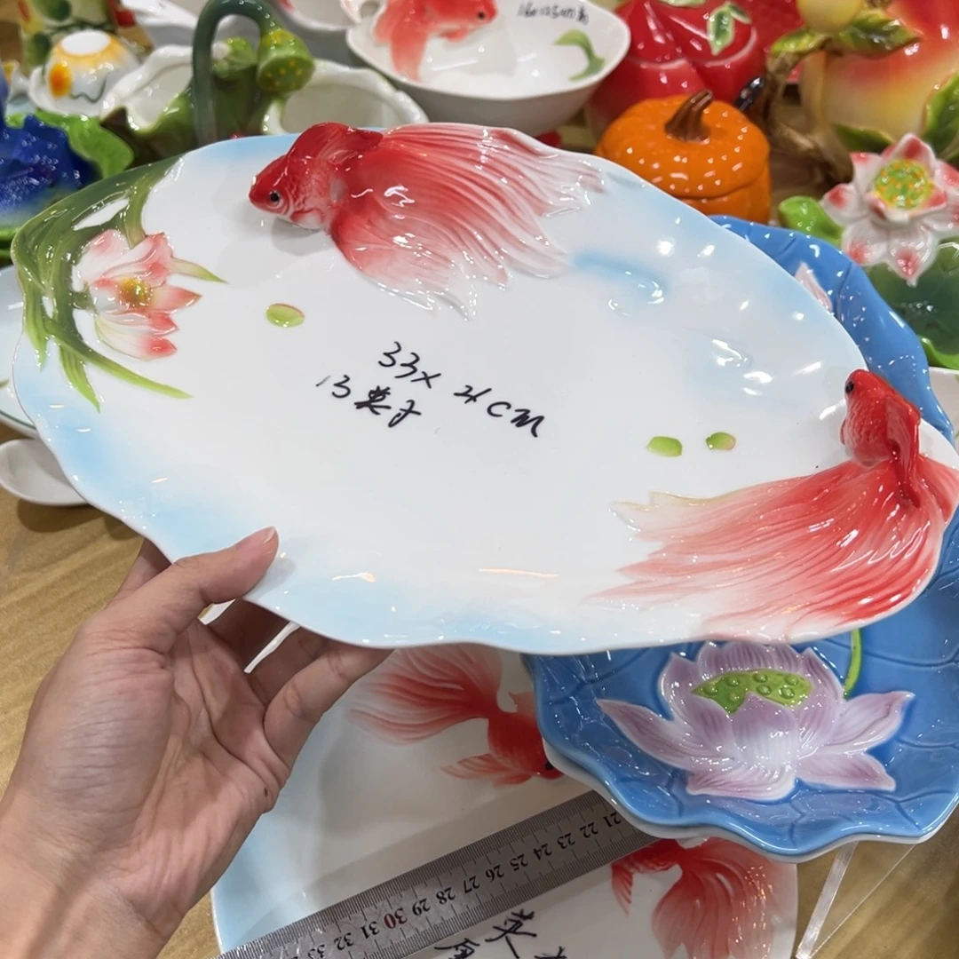 釉下彩陶瓷陶瓷陶瓷