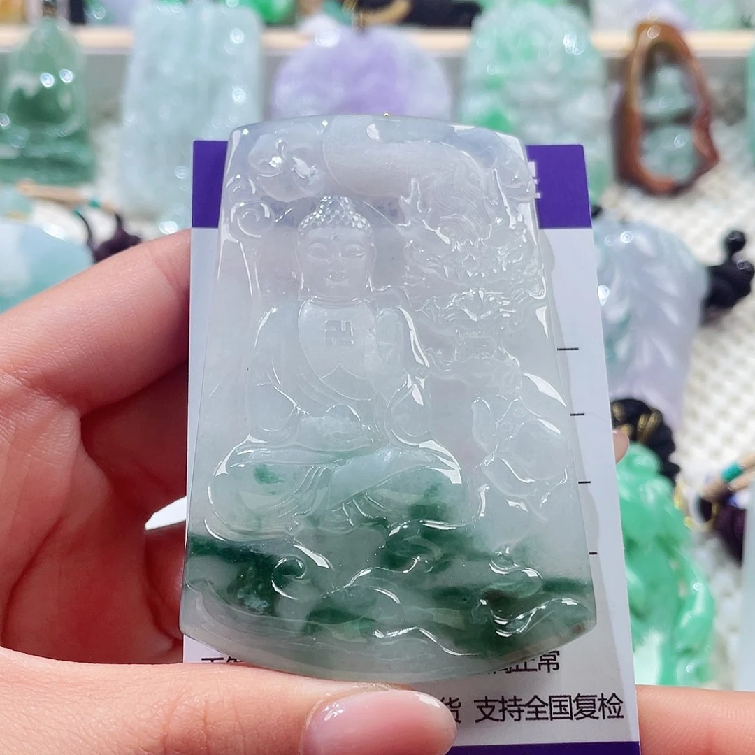颈饰未镶嵌翡翠阿弥陀佛