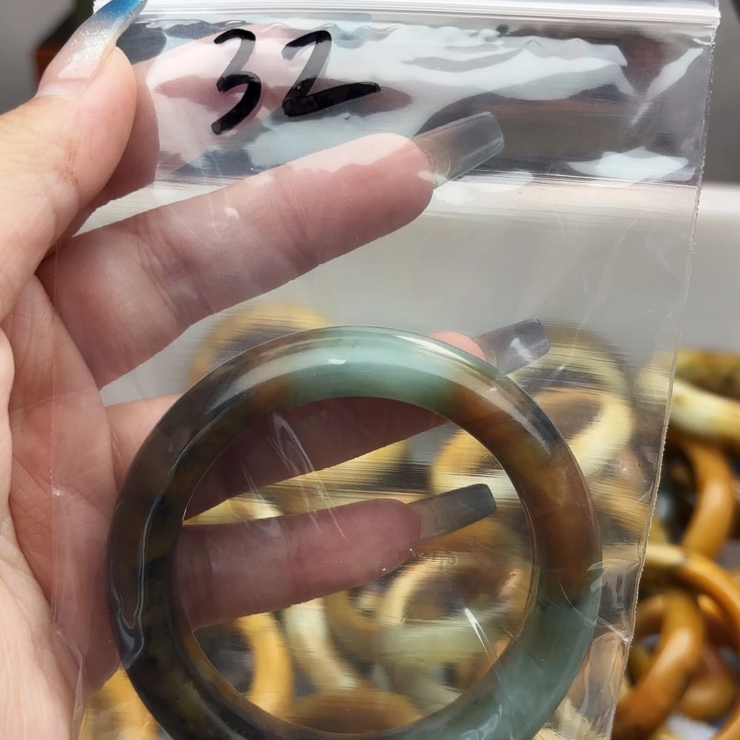蛇纹石玉合金手镯用****3