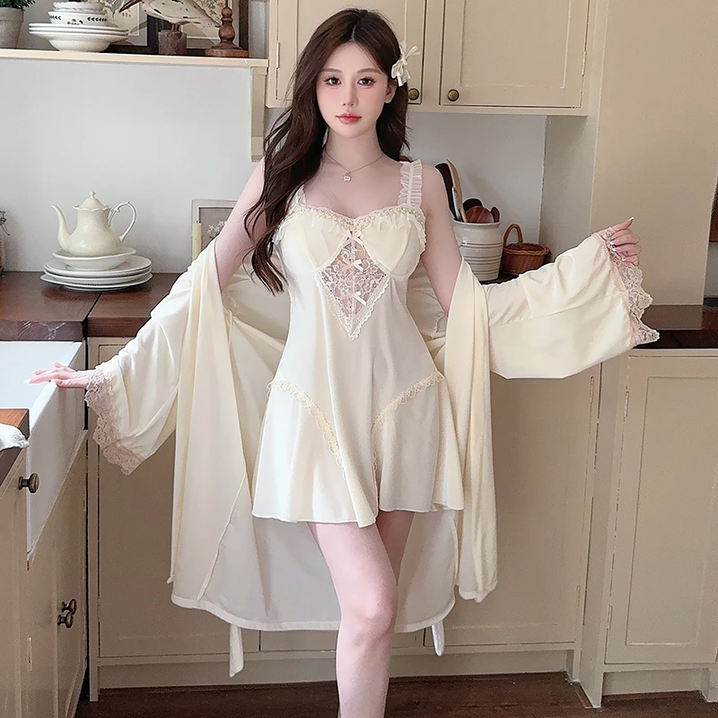 带胸垫金丝绒性感睡衣女2025年新款秋冬季纯睡衣女款爆款2025新款