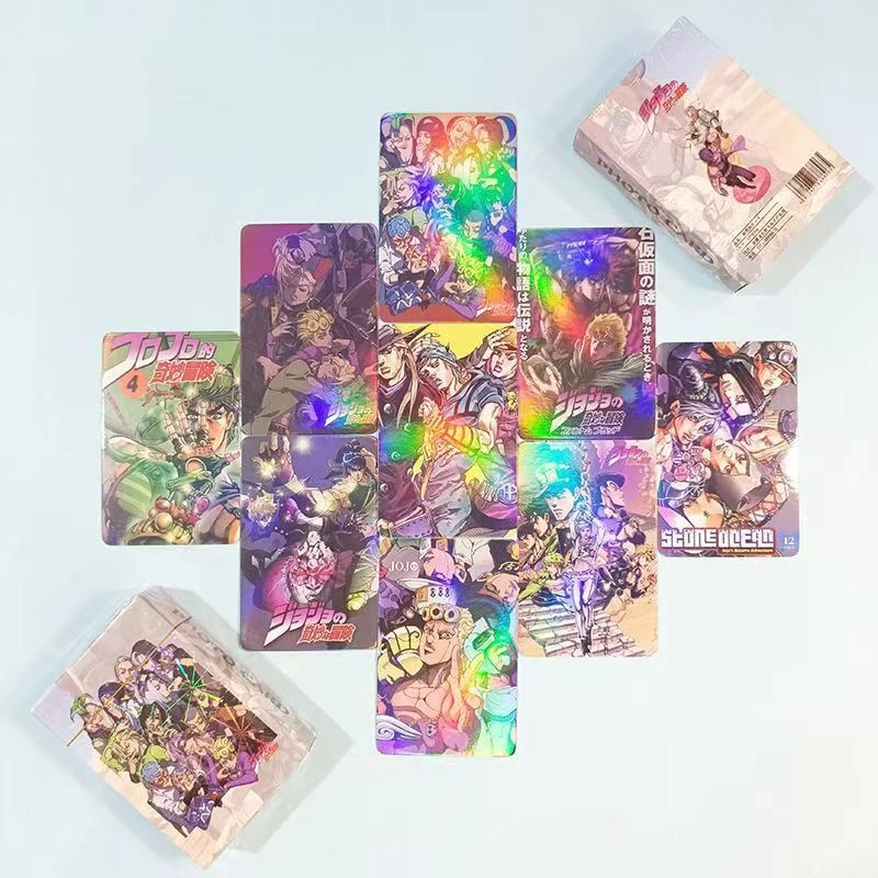 JOJO的奇妙冒险镭射小卡空条承太郎乔斯达周边二次元盒装lomo卡