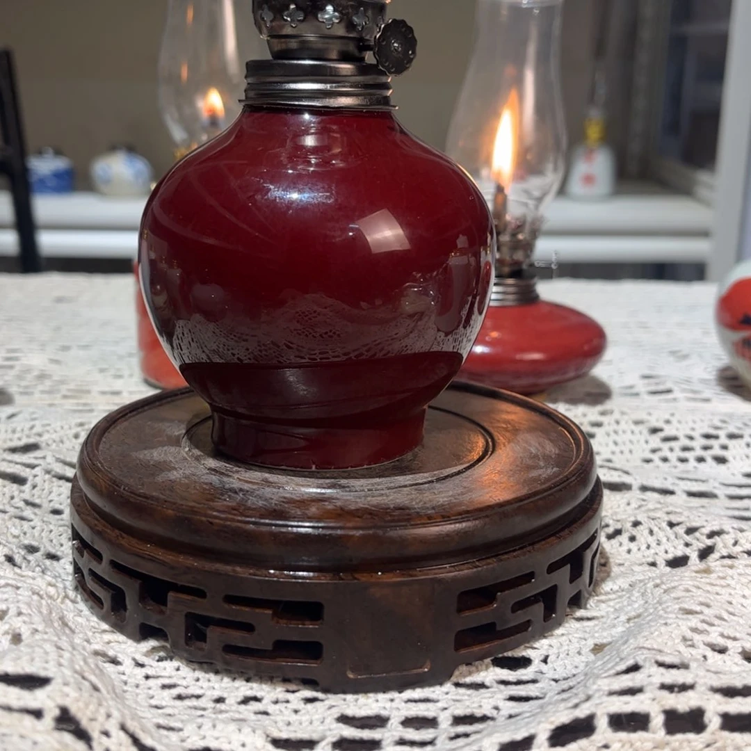 摆件景德镇陶瓷香薰灯