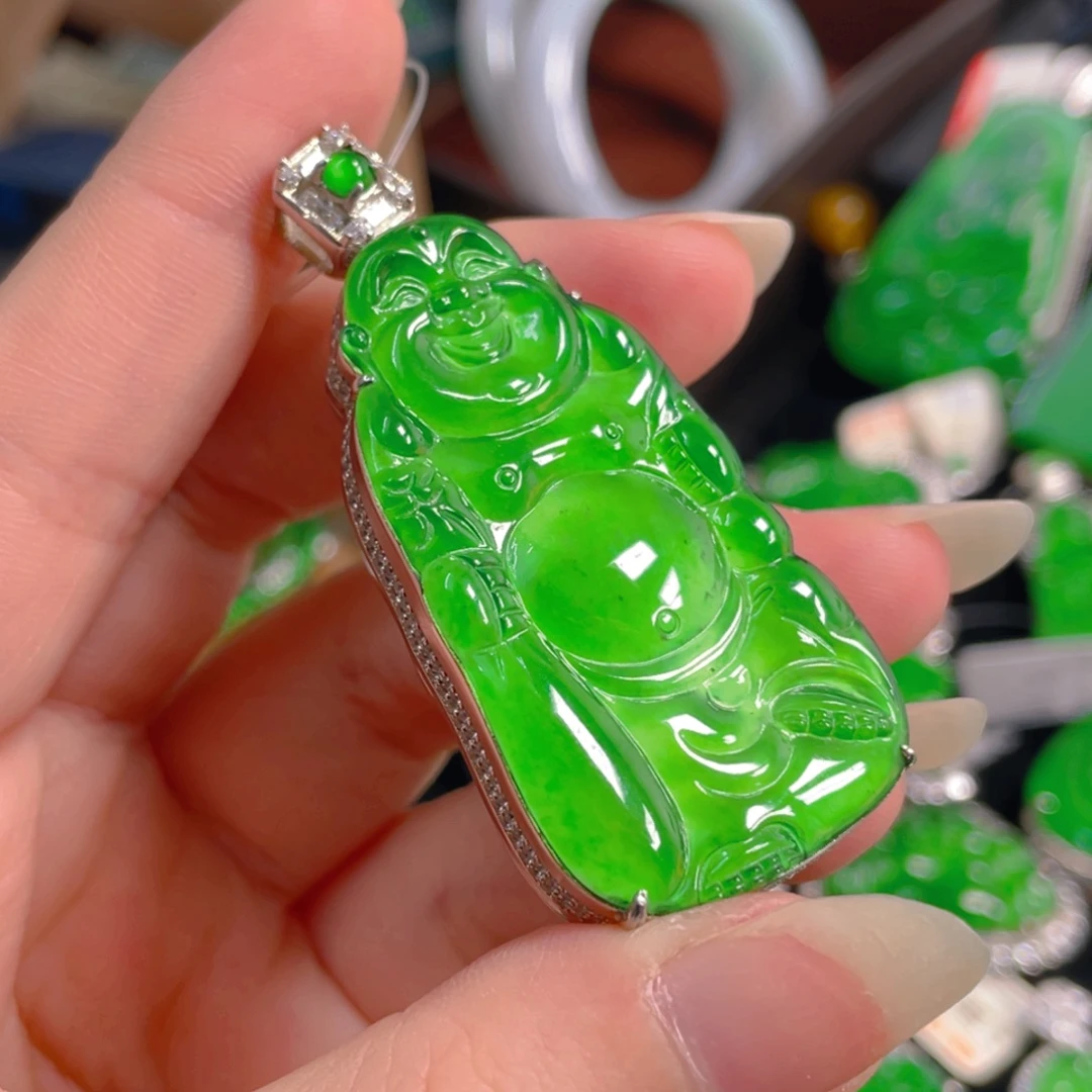 吊坠(不含链)未镶嵌翡翠