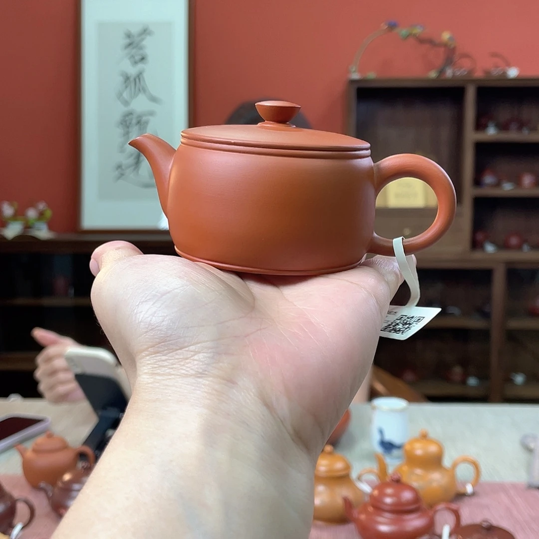 泥塑潮州全手工手拉壶