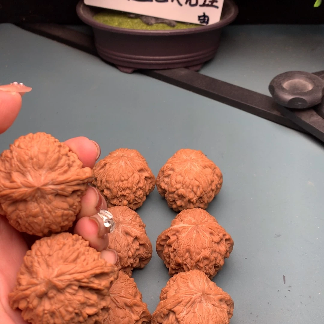 文玩核桃把件和尚头4647