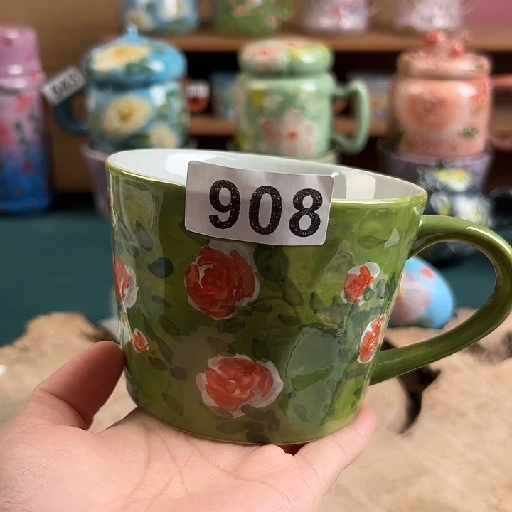 景德镇陶瓷手绘作品908