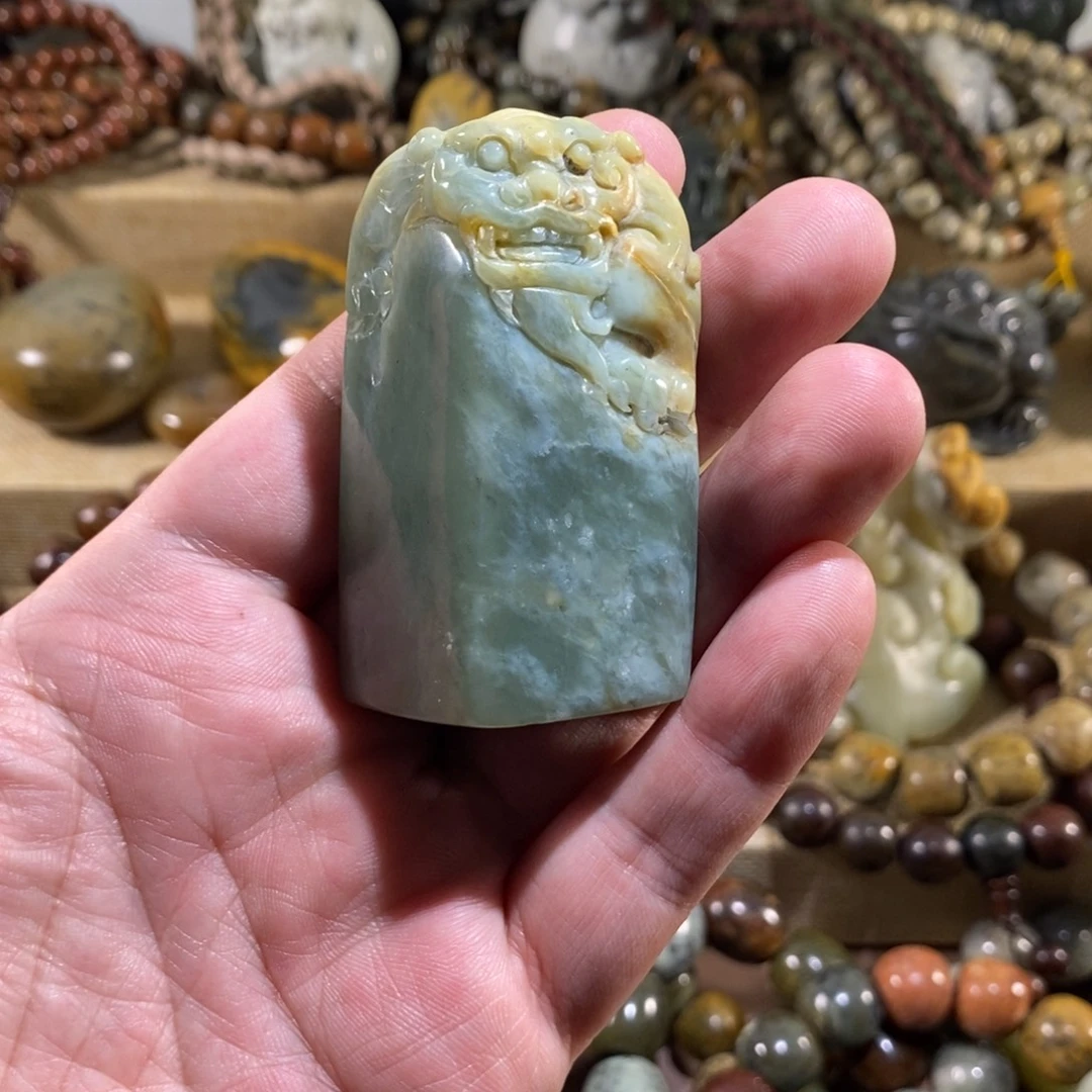 岫岩河磨玉（透闪石质玉）未镶嵌挂件
