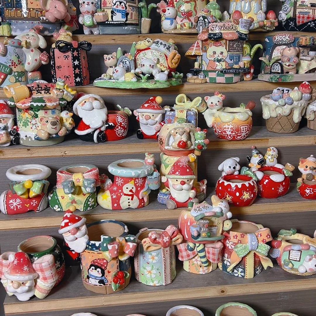 R****老梧家的手工多肉花盆