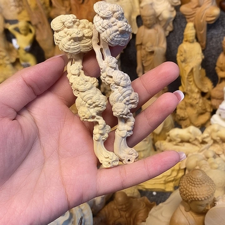 黄杨木黄杨木瑕疵如意