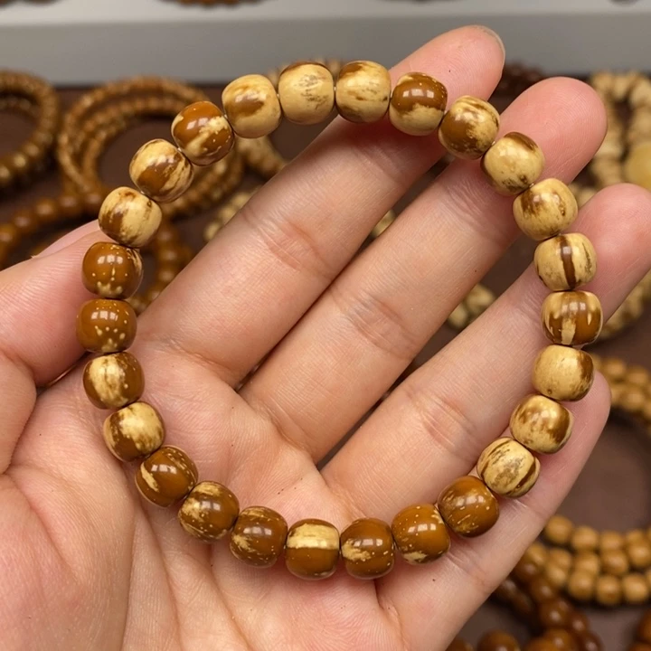 紫金鼠手串实心鼠花皮卡8.5