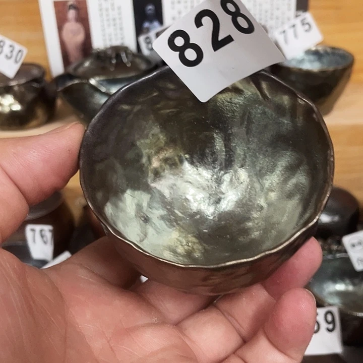 茶杯紫泥柴烧纯手工828