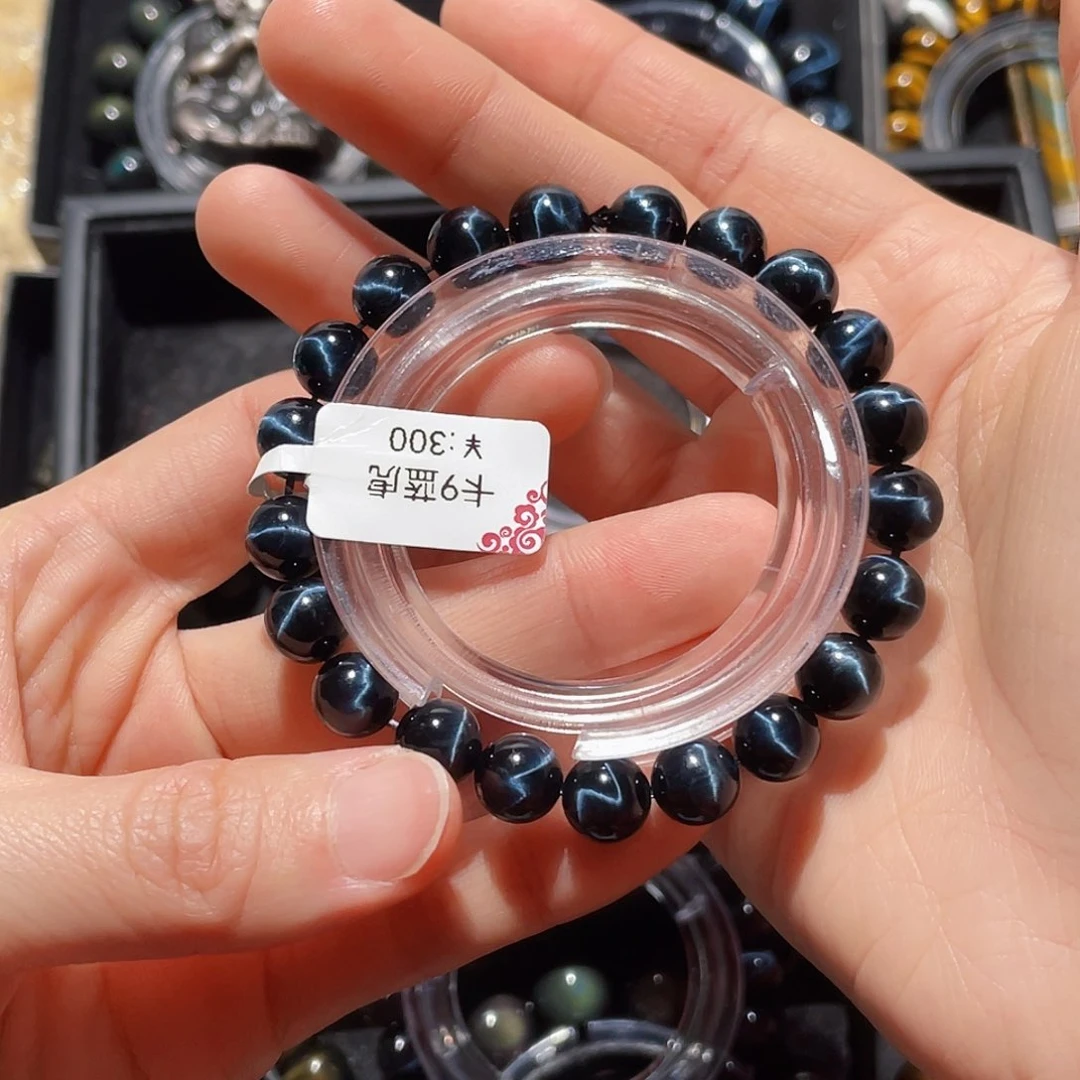 木变石（虎睛石）手链未镶嵌脆*饼