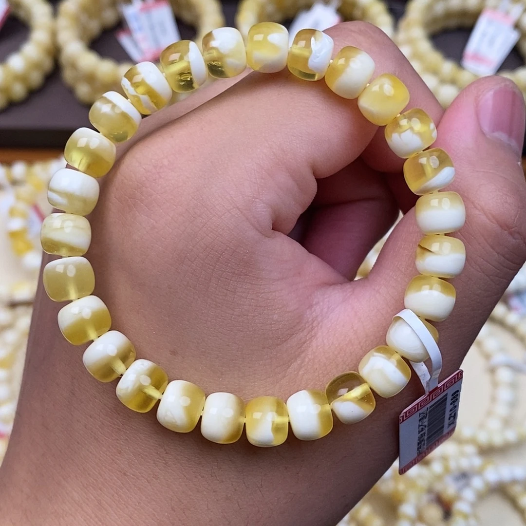 蜜蜡未镶嵌珠宝奇石8.2mm