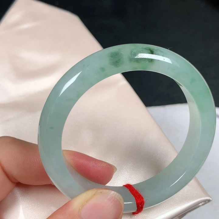 翡翠未镶嵌手镯b0707-7