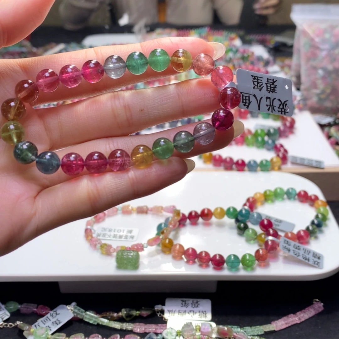 【闪购商品】未镶嵌手串碧玺