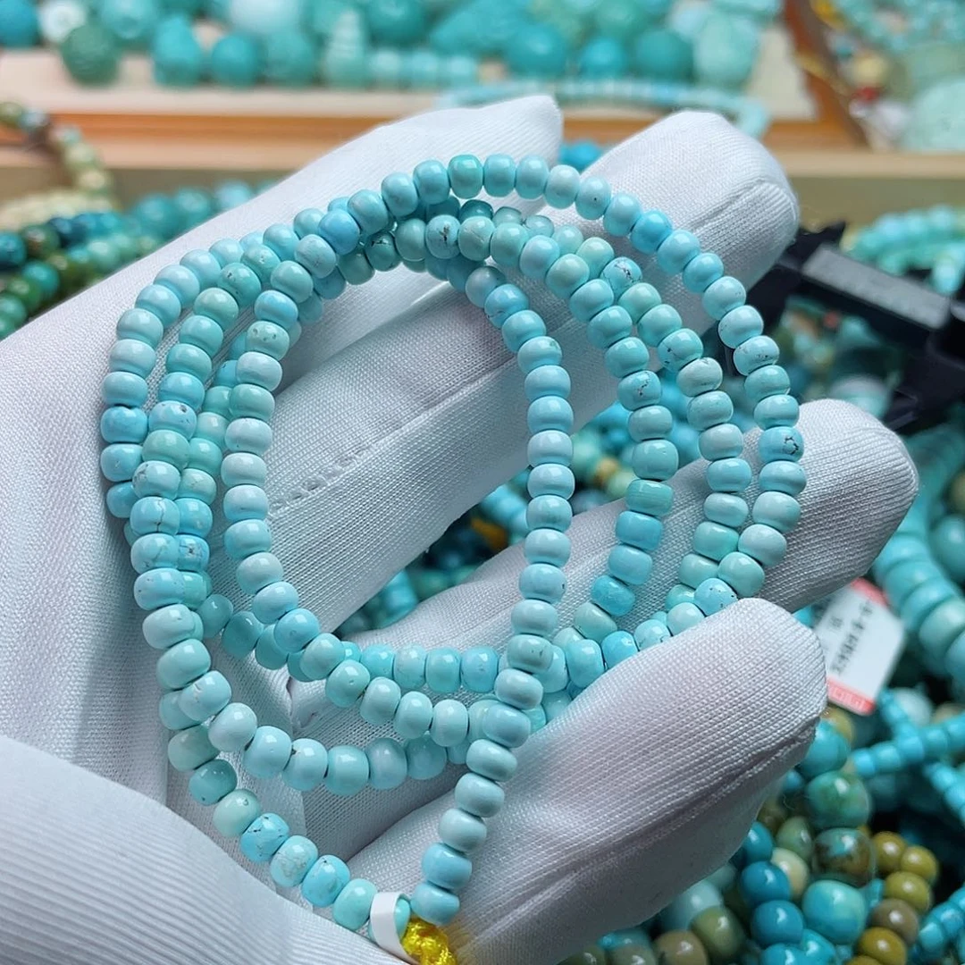 未镶嵌绿松石珠宝奇石