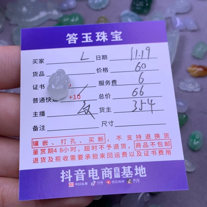 颈饰未镶嵌翡翠L****2