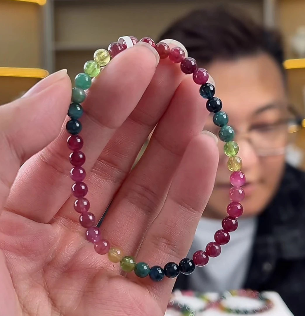 碧玺手串手串4咪