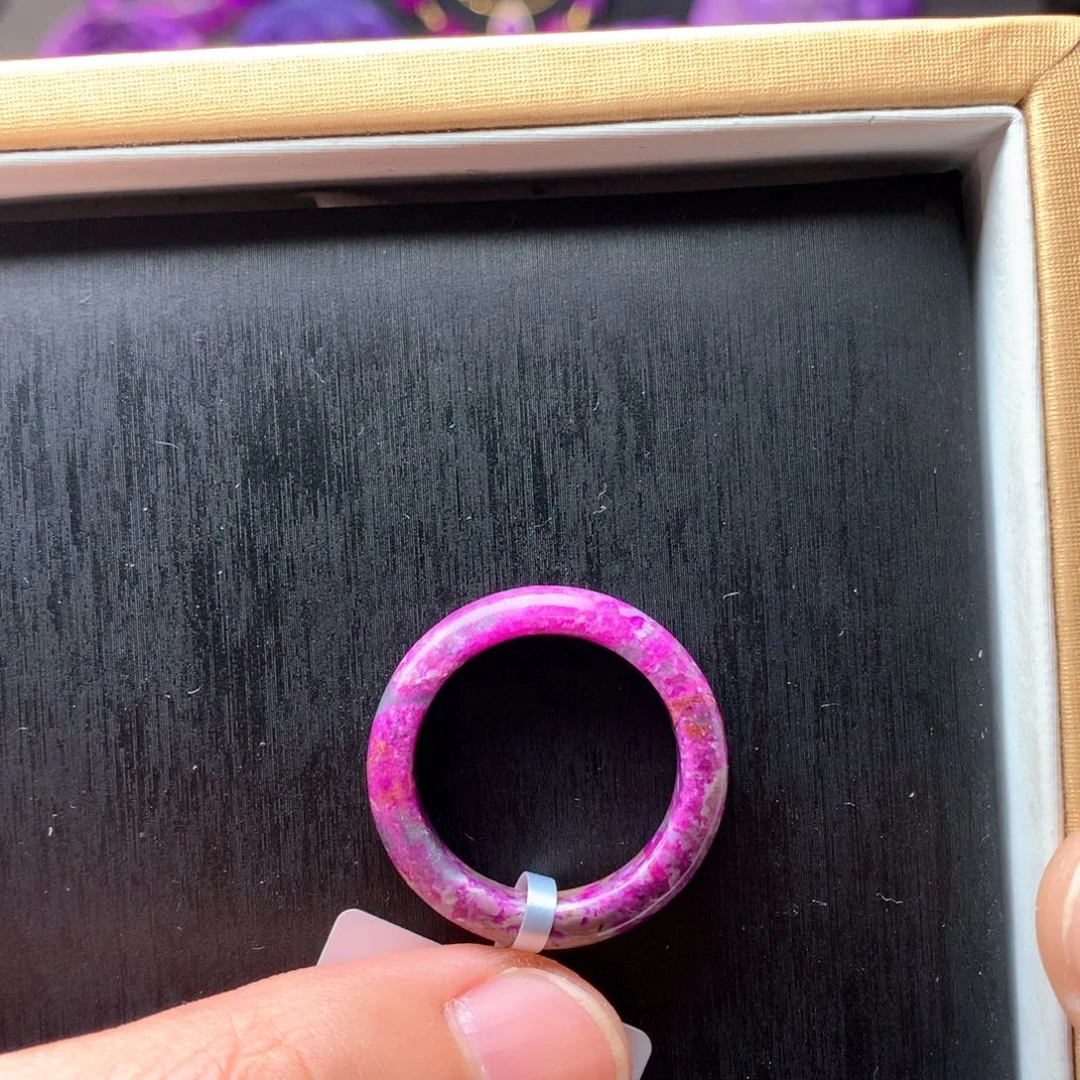 苏纪石（舒俱来）戒指未镶嵌20圈口