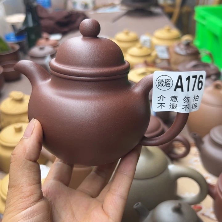 紫砂茶壶紫泥瑕疵280