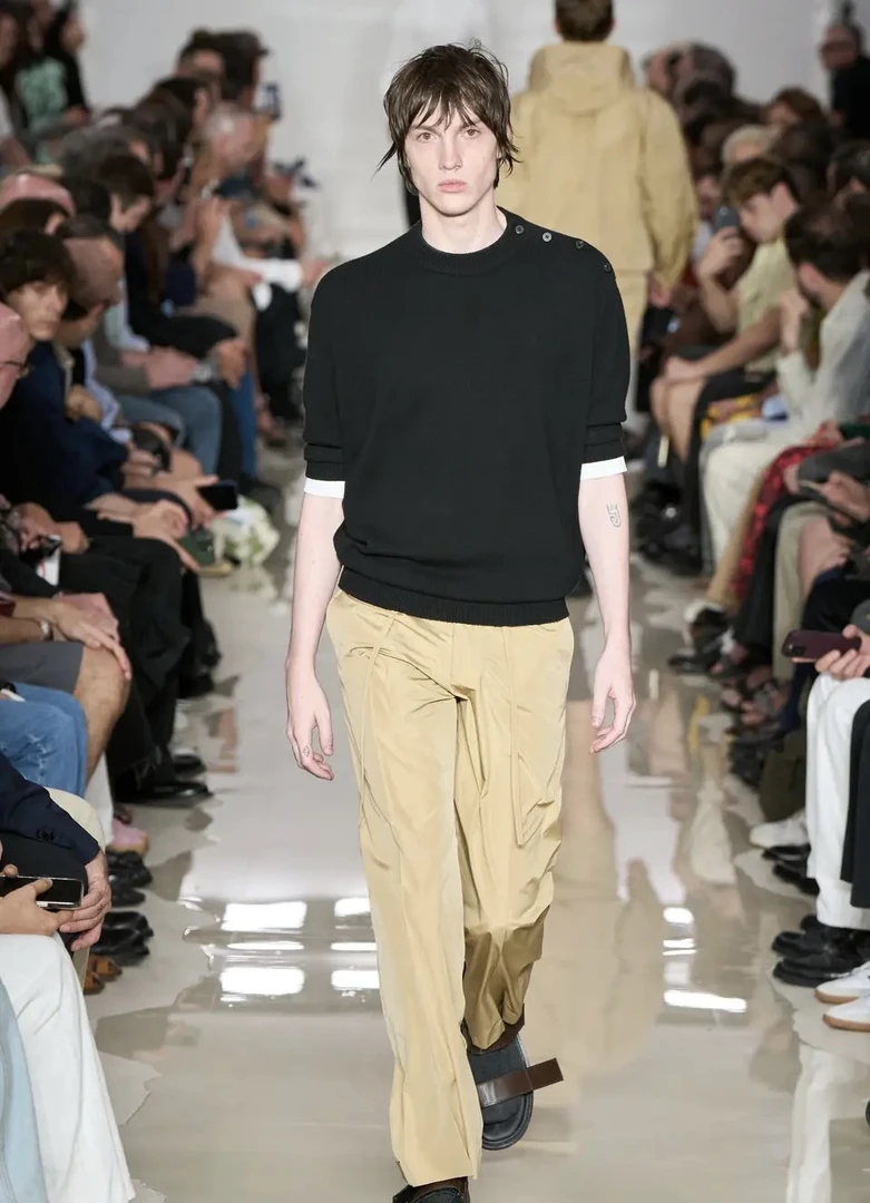 实物绝对惊艳你 奢牌亲肤百搭高品质男士短袖上衣Alan L058