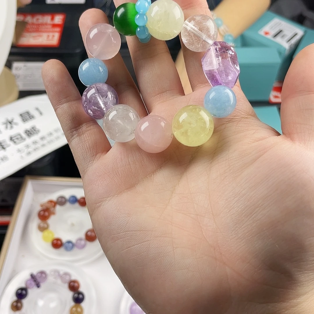 手链银S925镶嵌水晶