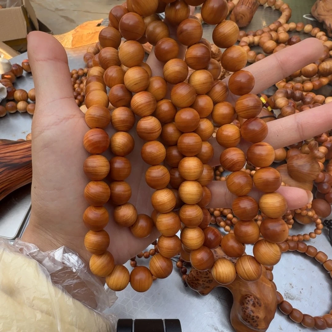 柏木（崖柏）1.2崖柏黄粉茶料108颗