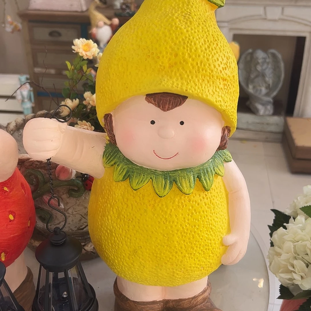 花园摆件红红火火