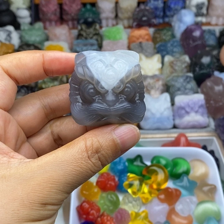 石材手把件 摆件 挂件9#