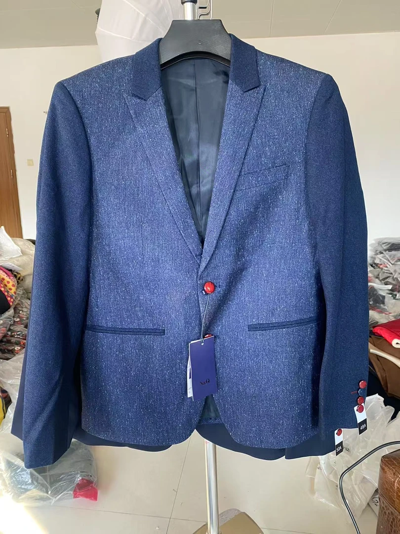 （A02）诺奇男士休闲便西百搭休闲西服春秋1A02