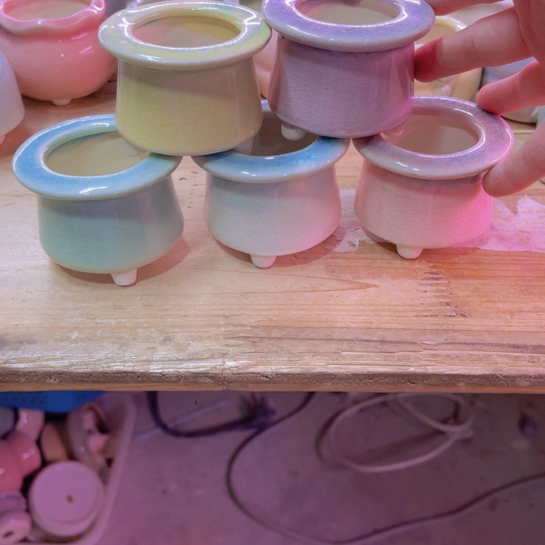 陶瓷花盆当场凑满12包邮