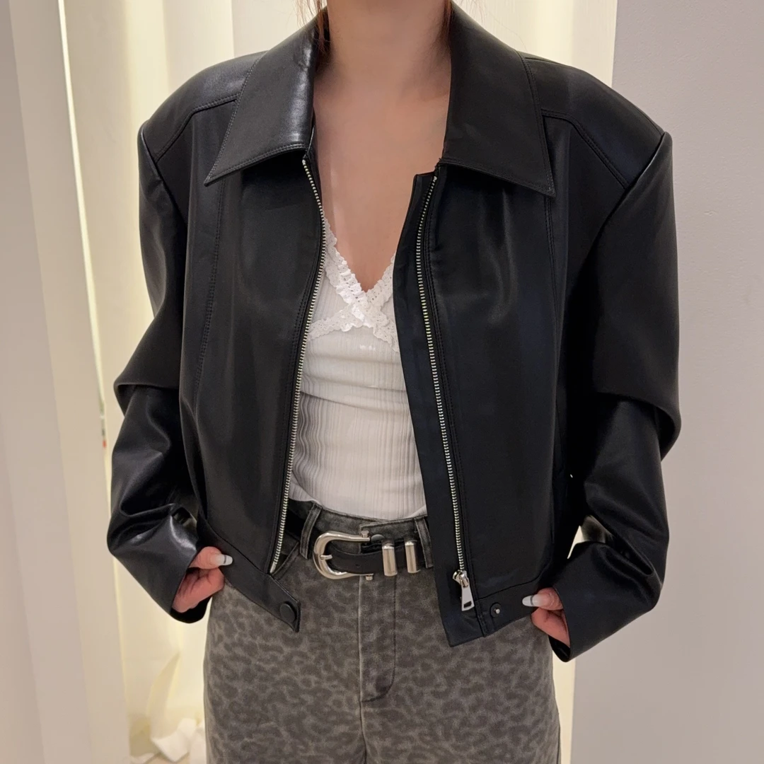 SILVER LINING 买手店 黑色短款外套