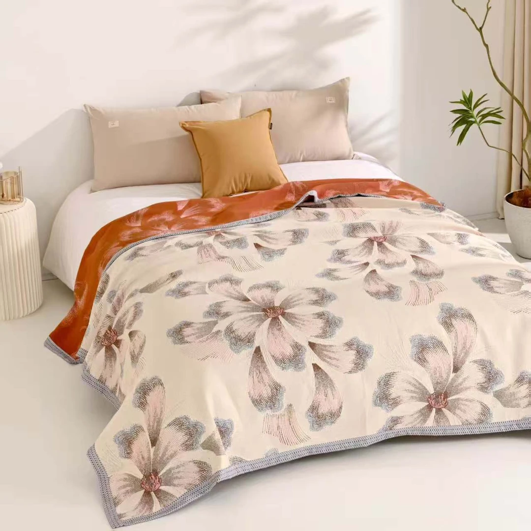 花海织梦200*230cm加厚舒适床盖