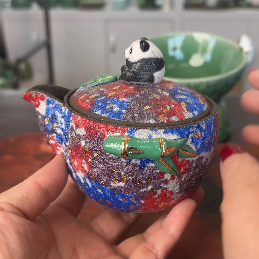 难***Q龙泉云间青瓷小米茶器