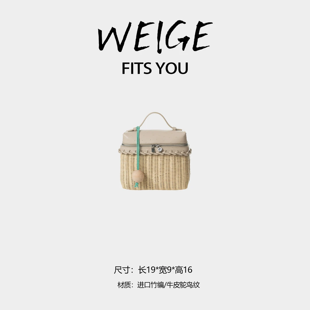 【高定系列】2025春夏新款轻奢简约单肩斜跨手提包BV196-珍珠灰