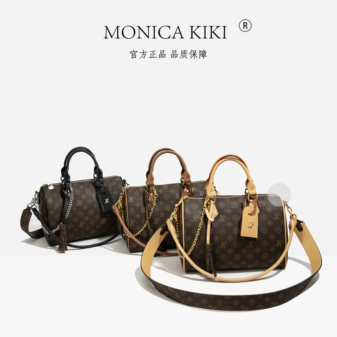 大容量包包女式2025新款冬季时尚通勤波士顿枕头包百搭单肩斜挎包