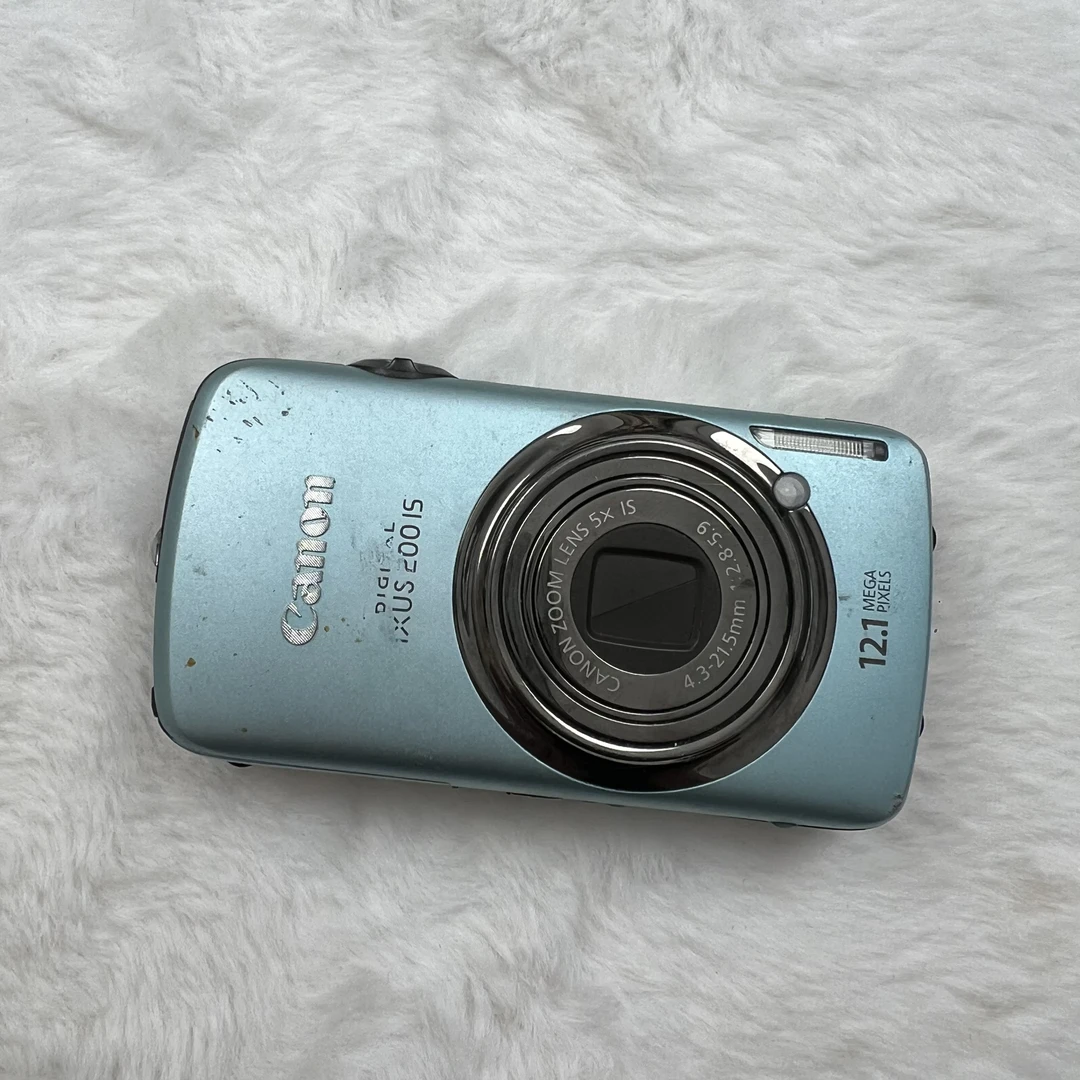 95新 Canon/佳能 ixus200绿色 触摸屏1210w像素冷白皮氛围感十足