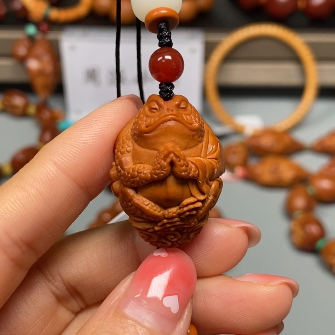 手串/手链橄榄核蟾王悟道