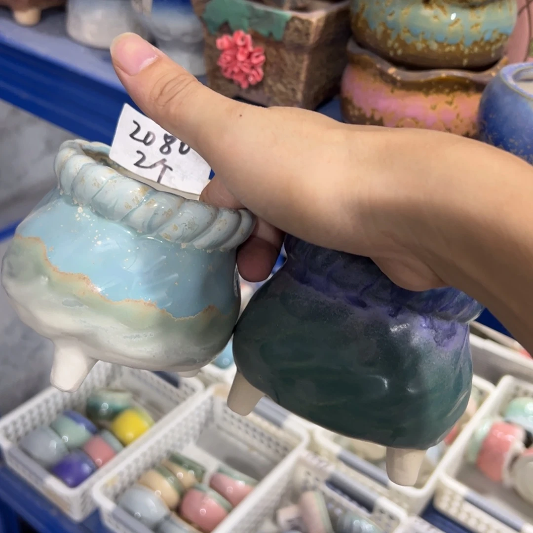 陶瓷多肉小花盆@@2080