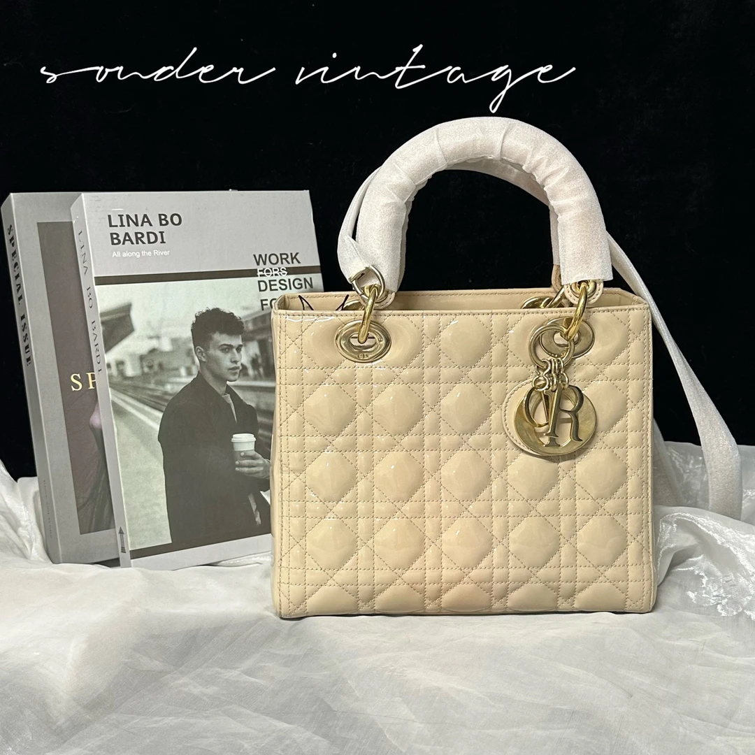 95新 DIOR/迪奥 Dior迪奥五格戴妃单肩斜挎包