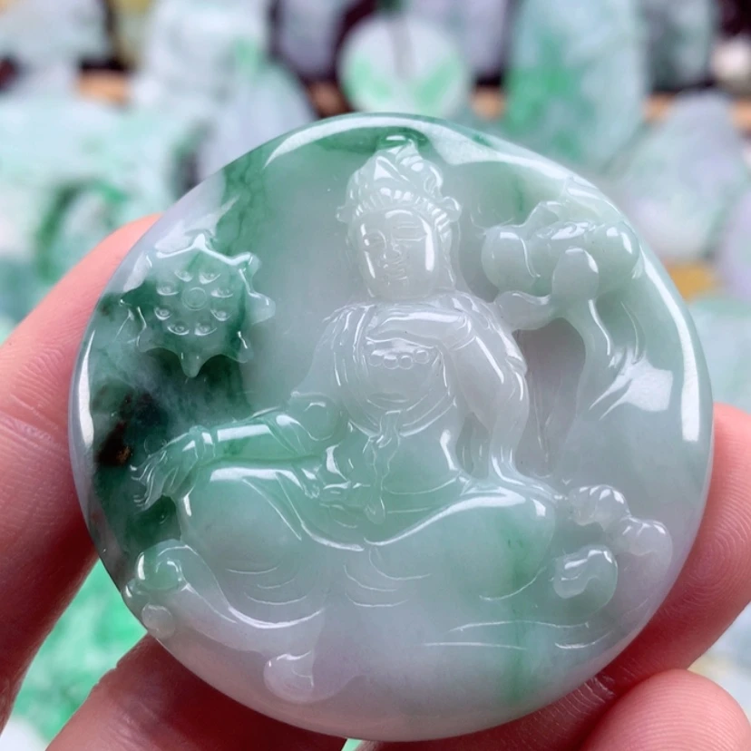 【闪购商品】翡翠吊坠(不含链)未镶嵌