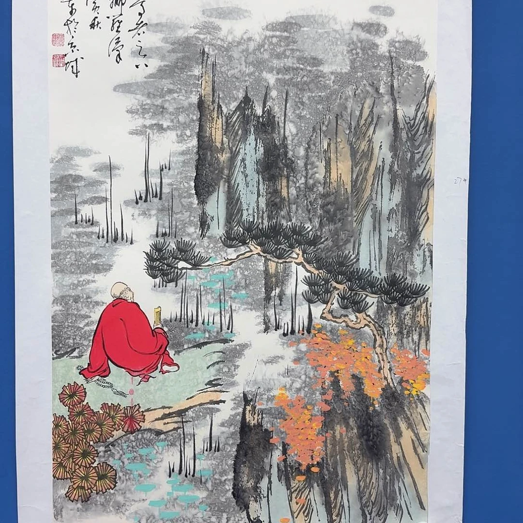 国画多次参加国内外大型