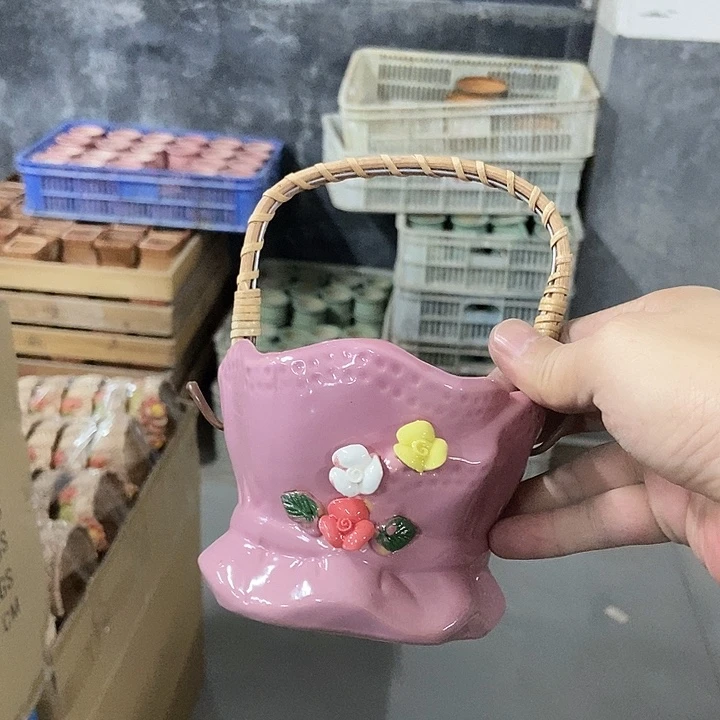 花盆单场满9.9发货10*8粉